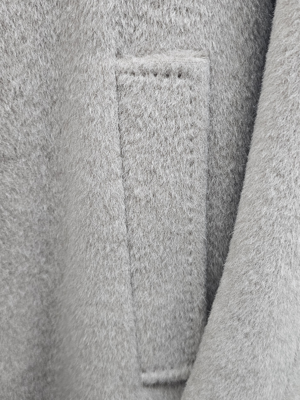 Weekend Max Mara Beige Wool-Blend Long Coat - Picture 7 of 8